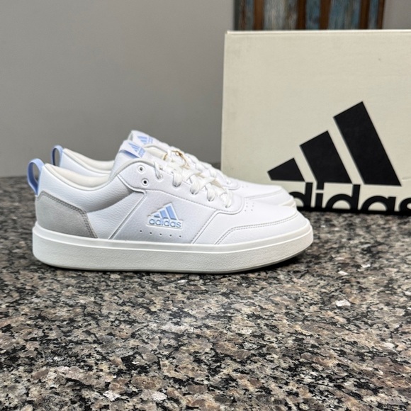 adidas Other - Adidas White and Light Blue Sneakers NWT 11